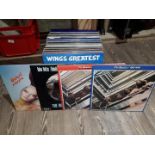 A collection of LPs, circs 1960s and later including Ten Years After, The Beatles, The Rolling