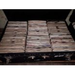 A case containing approximately 400 singles.