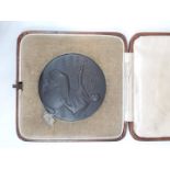 London, Midland & Scottish Railway, The General Strike, 1926, a bronze medal by E. Gillick,