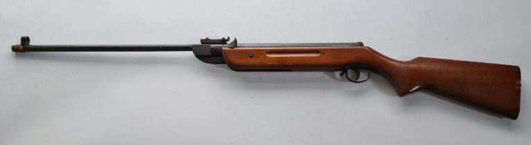 A Chinese .22 calibre air rifle, model "62", marked Shanghay China, 108cm long (BUYER MUST BE 18
