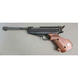A Feinwerkbau Model 65 .177 air pistol, serial no.104059, 40cm long (BUYER MUST BE 18 YEARS OLD OR