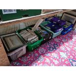 4 boxes + 2 trays and 2 folders of various shipping / railway and other transport memorabilia /
