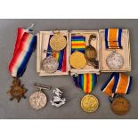 Military history - a collection of various WW1 medals to include "The Great War for Civilisation"