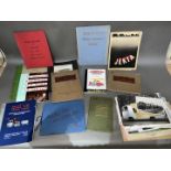 A box of mainly automobilia / engineering books to include "Recent Developments in Air Compressing