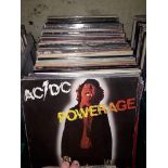 Approximately 100 1970s rock & pop LPs including EC/DC, ELP, ELO, The Jam, Elvis Costello etc.