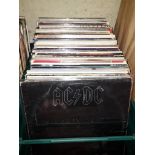 Over 100 LPs, 1980s rock and pop including Springsteen, AC/DC, Police, ELO, Pet Shop Boys etc.