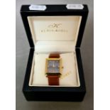 A Klaus-Kobec wristwatch in box.