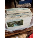 A small tub of Vintage Postcards