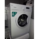 A Hisense 6kg (1000 rpm) WFEA 6010 washing machine