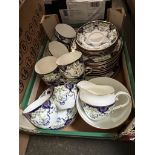 A box of teaware by Collingwoods, J334 - approx 37 pieces