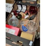 Assorted items including Wedgwood jewelery, Royal Doulton, art glass, Royal Worcester etc