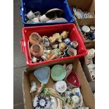 3 boxes of mixed ceramics including Masons Regency tea ware, vases, jugs, Poole tea ware, Hornsea,
