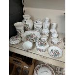 Aynsley china 14 pieces in the 'Pembroke' design