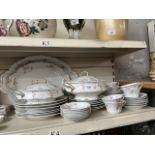 Limoges porcelain by Theodore Haviland - approx 42 pieces of dinnerware in 2 boxes including