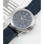 A GENTLEMAN'S STAINLESS STEEL ZENITH EL PRIMERO CHRONOMASTER CHRONOGRAPH WRIST WATCH DATED 1997,