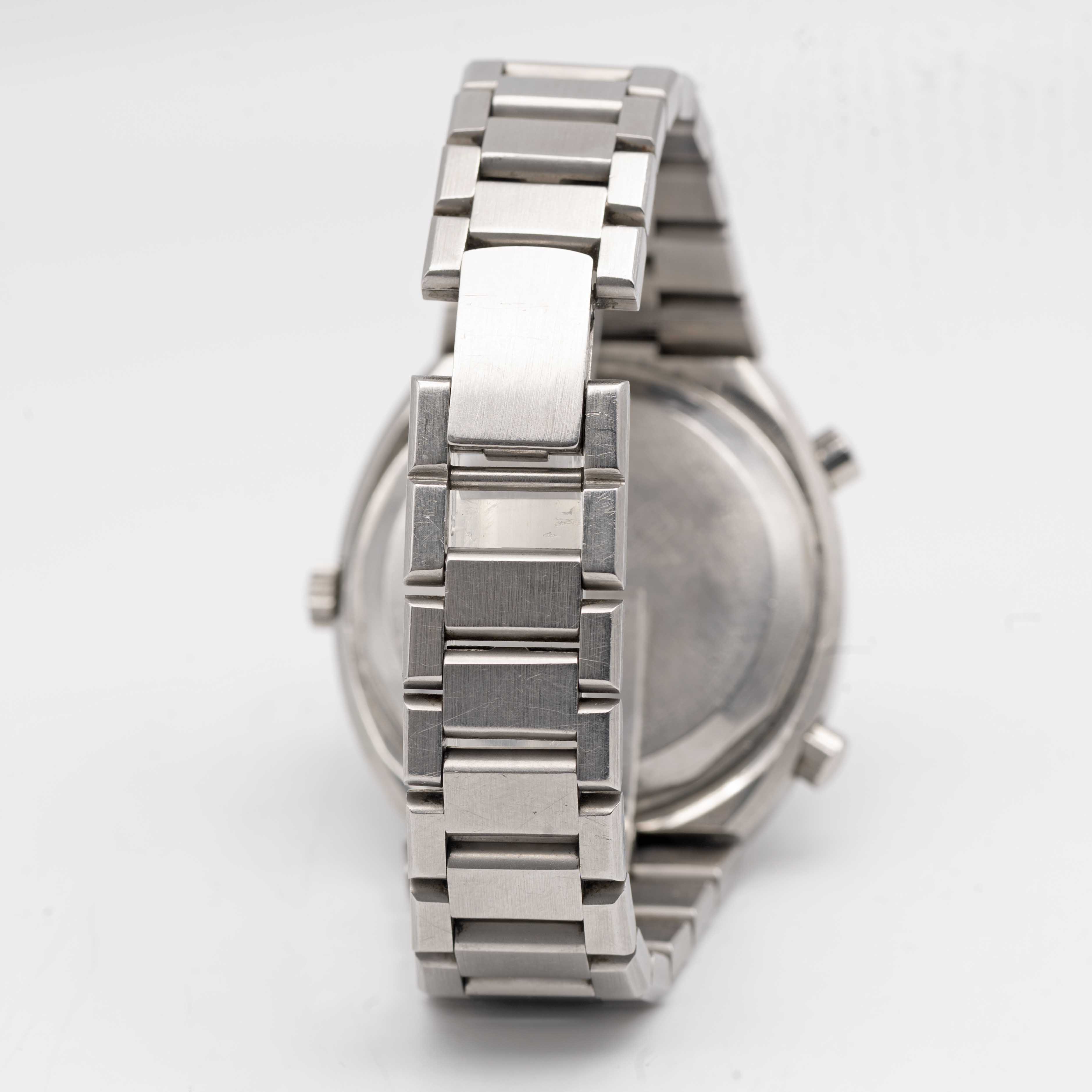 A GENTLEMAN'S STAINLESS STEEL BREITLING TRANSOCEAN CHRONO-MATIC CHRONOGRAPH BRACELET WATCH CIRCA - Image 5 of 9