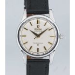 A GENTLEMAN'S STAINLESS STEEL OMEGA CONSTELLATION CHRONOMETER WRIST WATCH CIRCA 1960, REF. 14381 9