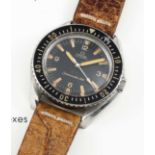 A RARE GENTLEMAN'S STAINLESS STEEL OMEGA SEAMASTER 300 AUTOMATIC WRIST WATCH DATED 1964, REF. 165.