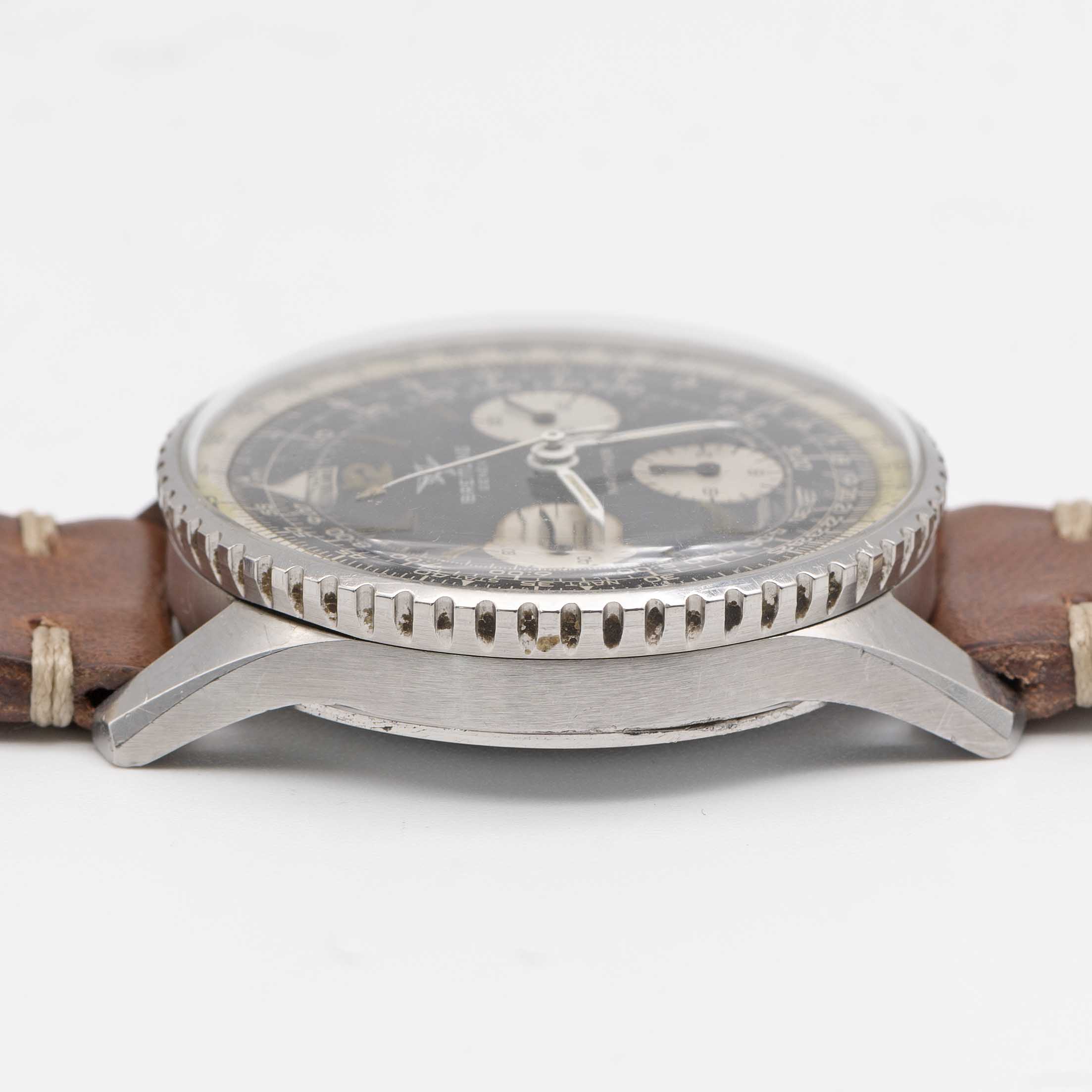 A GENTLEMAN'S STAINLESS STEEL BREITLING NAVITIMER CHRONOGRAPH WRIST WATCH CIRCA 1966, REF. 806 - Image 8 of 8