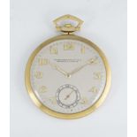 AN 18K SOLID GOLD AUDEMARS PIGUET & CO BRASSUS & GENEVE POCKET WATCH CIRCA 1930 Movement: Manual