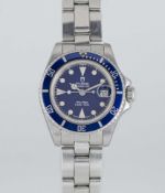 A LADIES STAINLESS STEEL TUDOR PRINCESS DATE LADY SUB BRACELET WATCH DATED 1999, REF. 96090 WITH