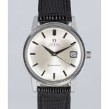 A GENTLEMAN'S STAINLESS STEEL OMEGA SEAMASTER AUTOMATIC WRIST WATCH CIRCA 1968, REF. 166.003