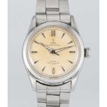 A GENTLEMAN'S STAINLESS STEEL TUDOR OYSTER PRINCE SELF WINDING BRACELET WATCH CIRCA 1950s, REF. 7909