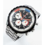 A RARE GENTLEMAN'S STAINLESS STEEL BREITLING CO-PILOT YACHTING CHRONOGRAPH BRACELET WATCH CIRCA