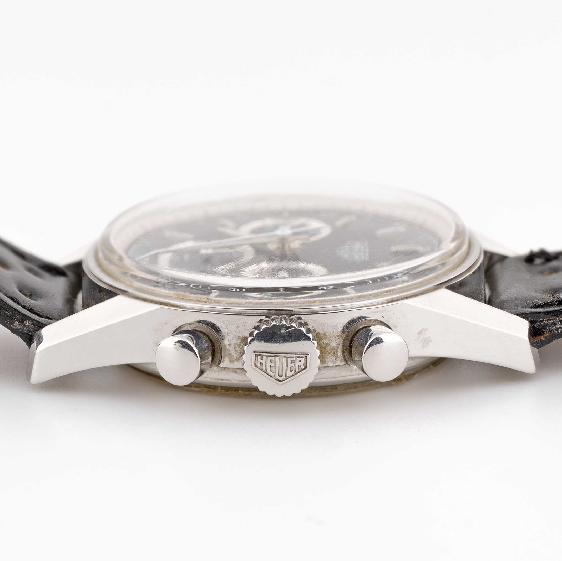 A GENTLEMAN'S STAINLESS STEEL HEUER CARRERA CLASSICS CHRONOGRAPH WRIST WATCH CIRCA 2000, REF. CS3113 - Image 9 of 11