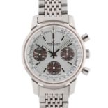 A GENTLEMAN'S STAINLESS STEEL BREITLING TOP TIME "LONG PLAYING" CHRONOGRAPH BRACELET WATCH CIRCA