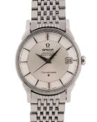 A GENTLEMAN'S STAINLESS STEEL OMEGA CONSTELLATION CHRONOMETER BRACELET WATCH CIRCA 1963, REF. 168.