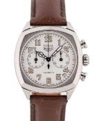 A GENTLEMAN'S STAINLESS STEEL HEUER CLASSIC MONZA CALIBRE 36 CHRONOGRAPH WRIST WATCH DATED 2018,