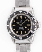 A GENTLEMAN'S STAINLESS STEEL TUDOR OYSTER PRINCE SUBMARINER BRACELET WATCH CIRCA 1967, REF. 7928/