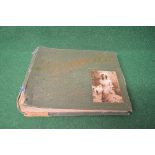 Salesmans greetings card folio for the Imperial Art Series Of Private Greetings Cards containing a