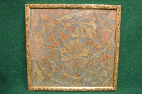 Two floral needleworks in glazed frames - 18.75" x 19.75" and 22.5" x 21.75" together with one other - Image 3 of 4