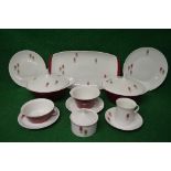 Rosenthal Lunapark No. 4067 tea and dinner service to comprise: two circular lidded tureens, six