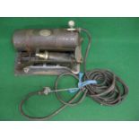 1946 Aerograph Co. Ltd foot pump/compressed air 30lbs sq in tank combination with tyre inflator