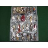 Tray of approx twenty five bagged loose Star Wars Empire Strikes Back and Return Of The Jedi figures