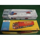 Two boxed Corgi 1:50 scale Limited Editions to comprise: Dunkerley heavy haulage with bridge beam