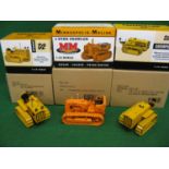 Three boxed Spec-cast (China) 1:16 scale metal and plastic models of Caterpillar D2 - 6.5" and D2