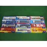 Twelve Corgi Limited Edition 1:50 scale diecast and plastic articulated lorry models in various