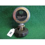 Boyce Moto-meter Made In Long Island City, New York, USA with Peerless on one side - 3.5" in dia (