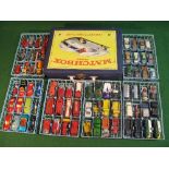 Matchbox Collectors Case 41 with eight trays containing approx 100 die cast vehicles: Matchbox,