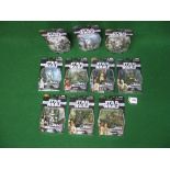 Ten carded Star Wars 2006 Saga Collection figures to include: Chief Chirpa, C-3PO With Ewok