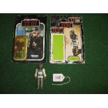 Star Wars Return Of The Jedi Ree-Yees carded figure on a 77 back, card unpunched. Bubble yellow,