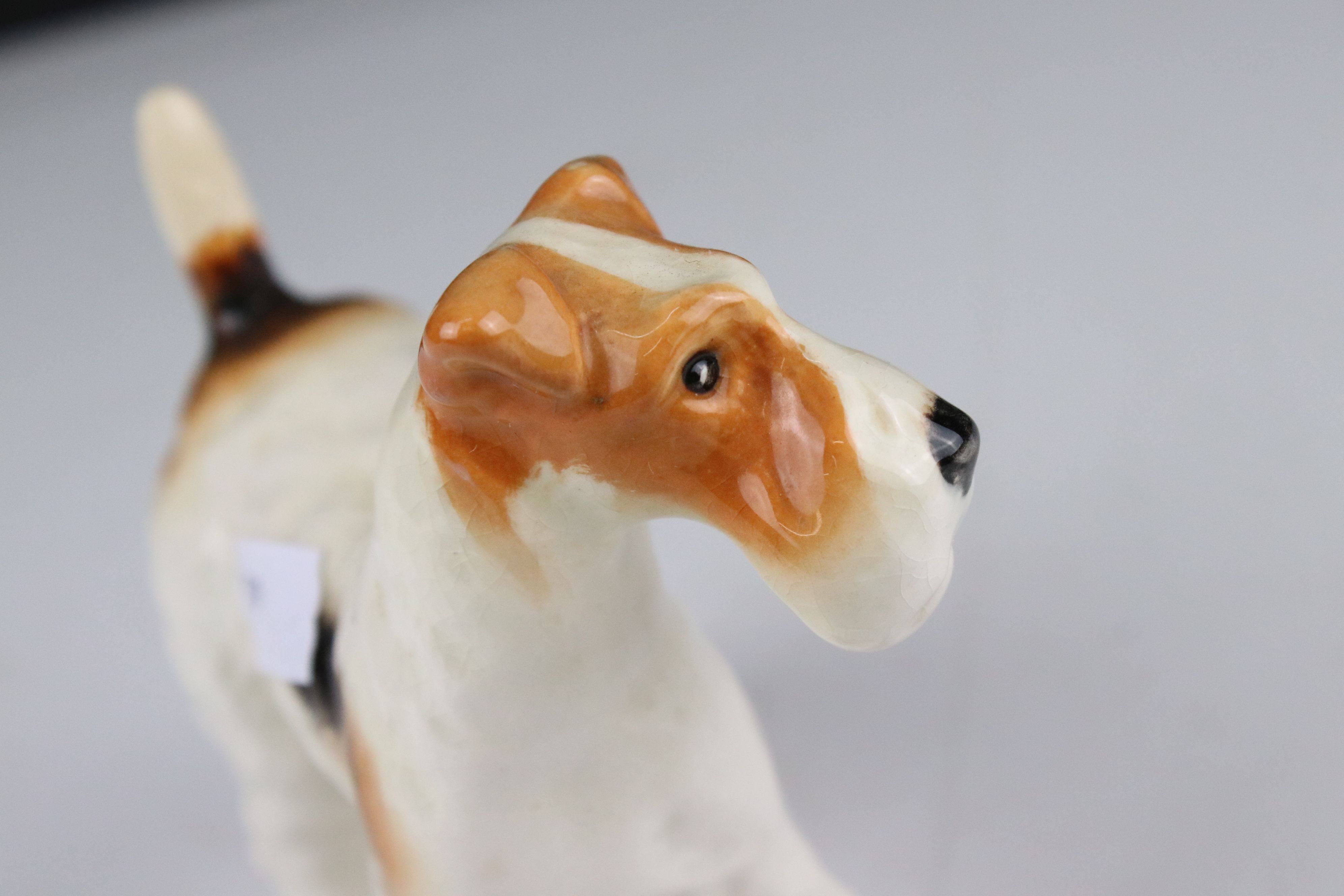 Collection of Nine Beswick Animals including Dachshund 361, Wired Haired Terrier 963, Labrador 1956, - Bild 19 aus 20