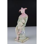 Royal Doulton ' The Jester HN3922 ' reproduced from the original model by Charles Noke, limited