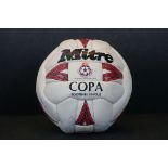 Football autograph - George Best, a signed Mitre Copa Football League ball, with a faded marker