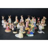 Collection of Twenty Royal Doulton Bunnykins Figures