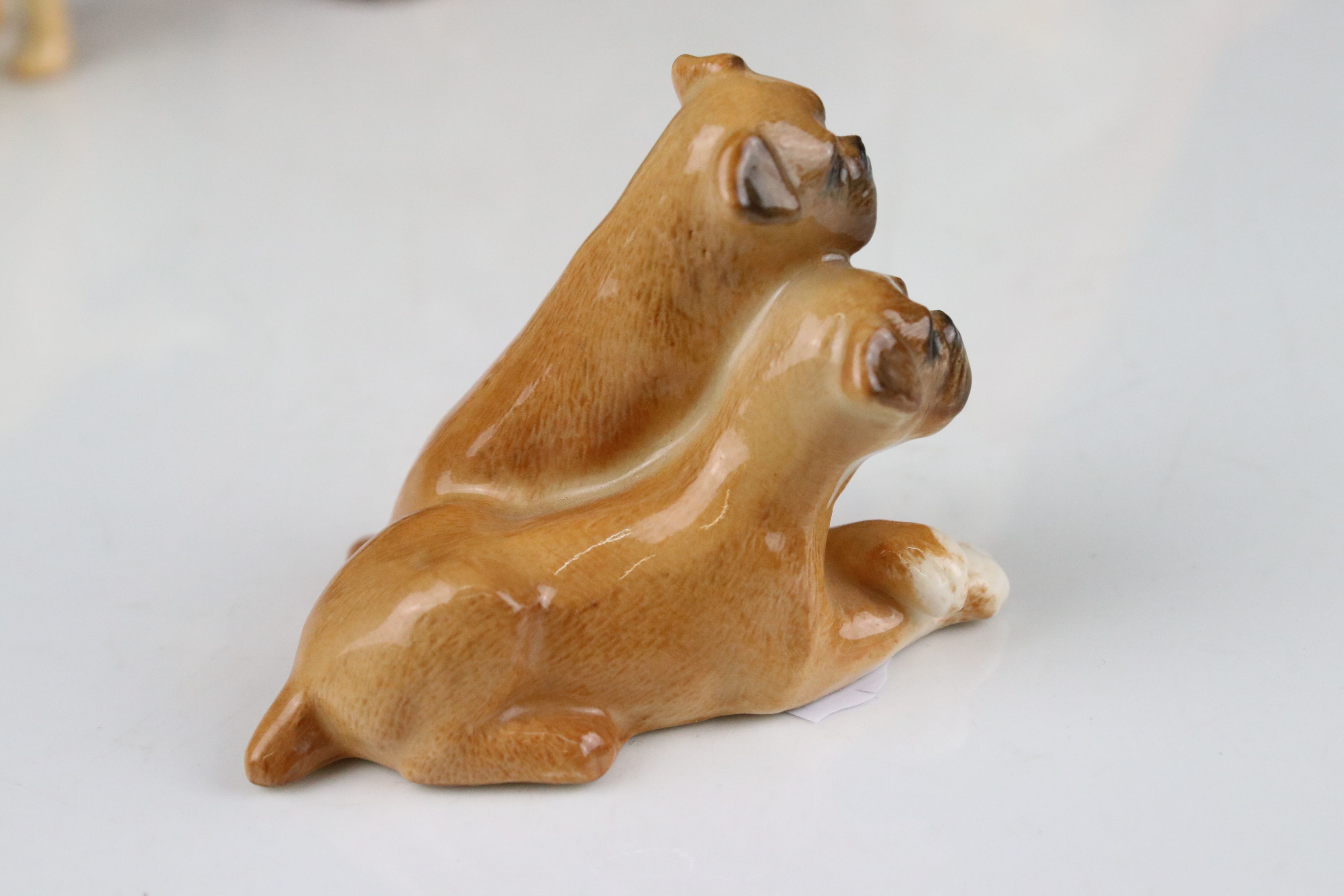 Collection of Nine Beswick Animals including Dachshund 361, Wired Haired Terrier 963, Labrador 1956, - Bild 7 aus 20